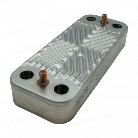 Теплообменник вторичный Baltgaz Turbo S, (12 пластин). арт.21000 6052 07100