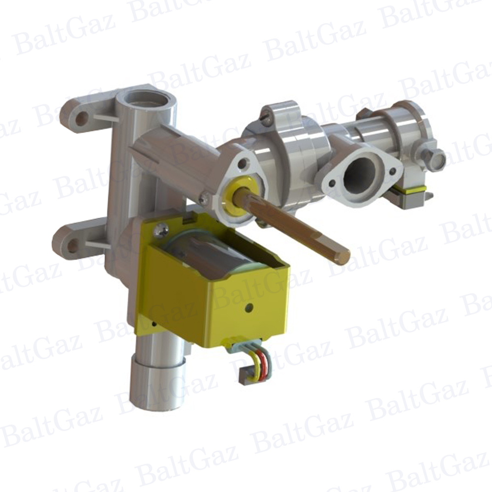 Узел газовый для ВПГ NEVA 4511/ 4513М до 04.2017 / 4510 до 13г.NevaLux 5611 (3227-02.310)