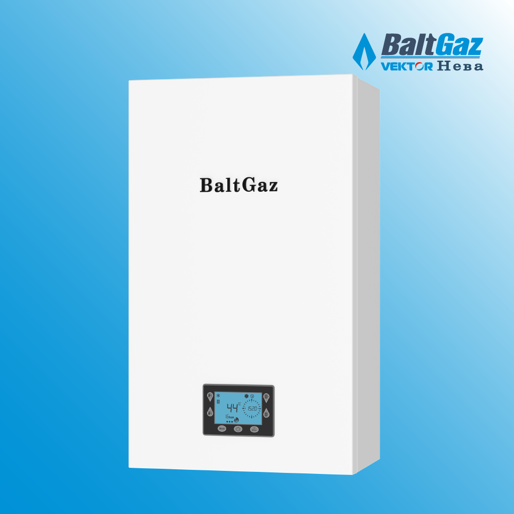 BaltGaz Turbo E 14 (14 кВт) котел газовый двухконтурный настенный