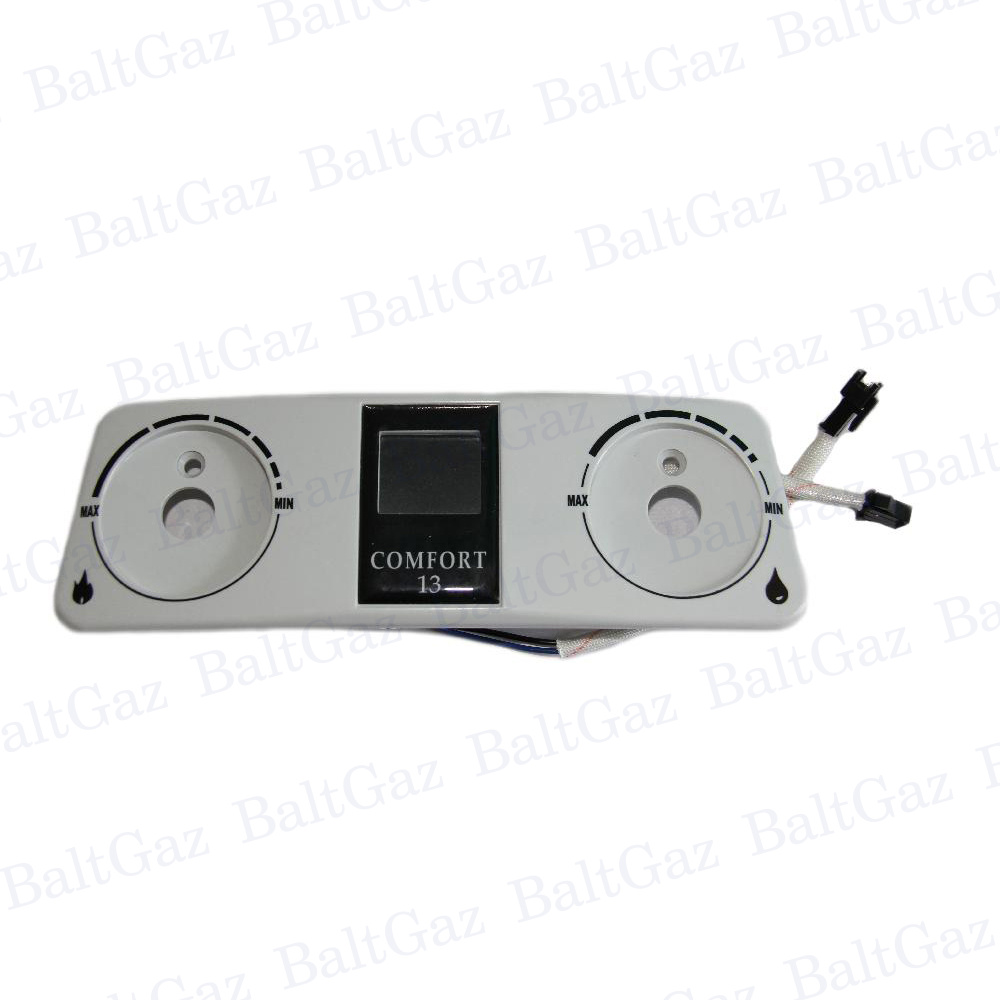 Накладка (с дисплеем в сборе) для ВПГ COMFORT 13 облицовка серебро. (до 19 г.)