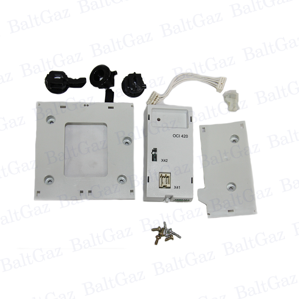 Плата интерфейсная BAXI OCI 420 714078013 для автоматики RVA 46 или RVA 47. Плата интерфейсная BAXI OCI 420 714078013 для автоматики RVA 46 или RVA 47.