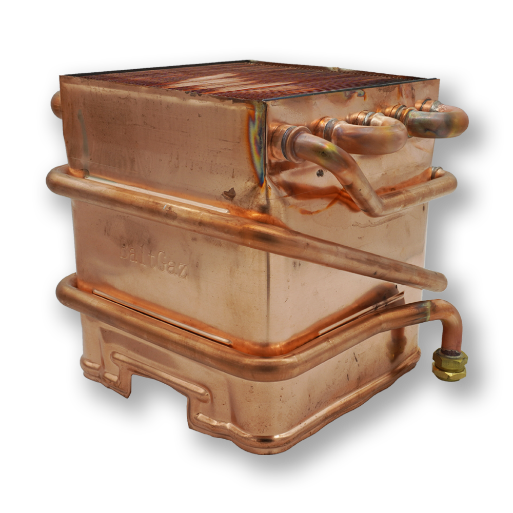 Теплообменник 4710-37.000 BG: NEVA 4510 M (Вод. узел. пластик) / BaltGaz 10 Classic /4510Т до 19 г. Так же применим как аналог для VilTerm S10