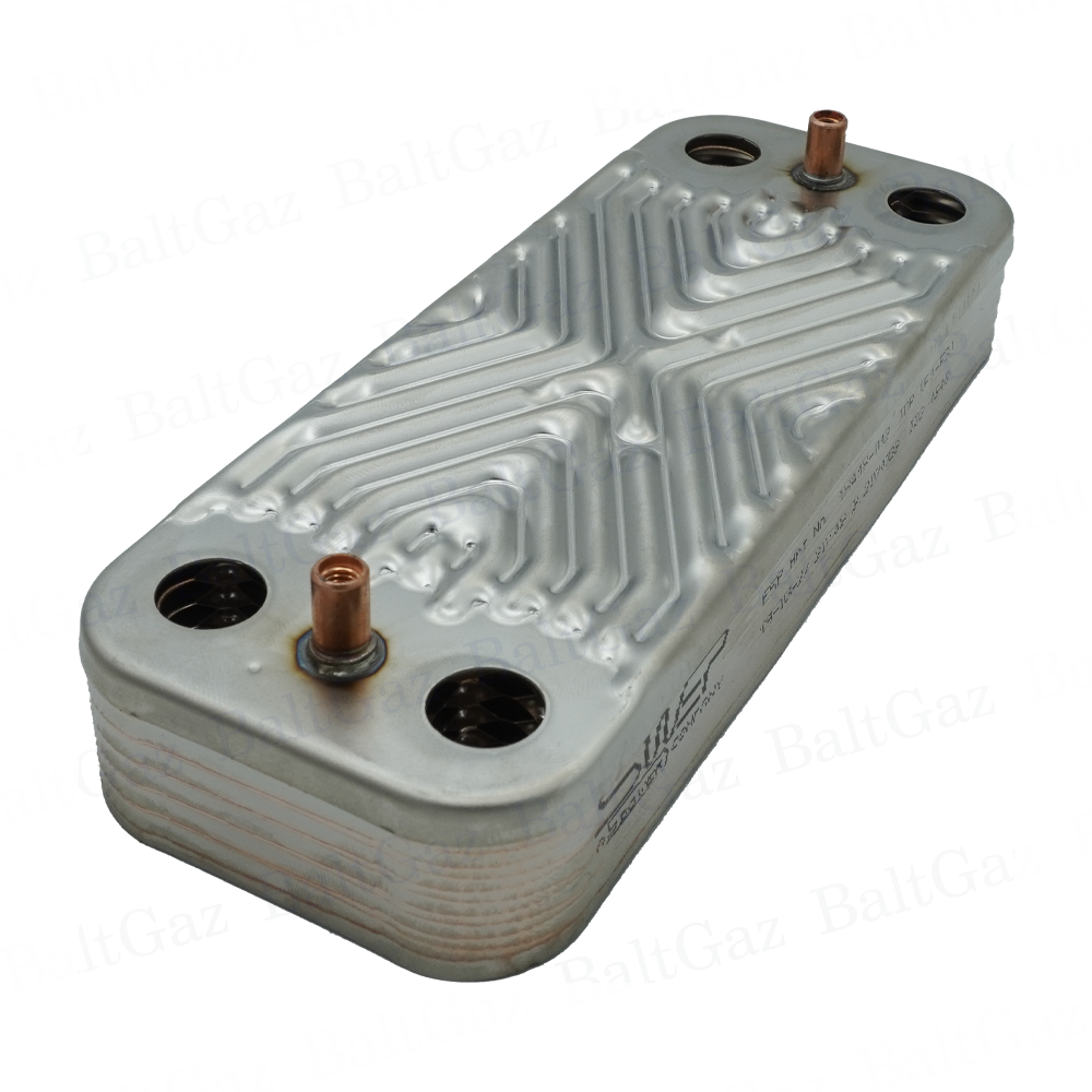 Теплообменник вторичный Baltgaz Turbo S, (12 пластин). арт.21000 6052 07100 Теплообменник вторичный Baltgaz Turbo S, (12 пластин). арт.21000 6052 07100