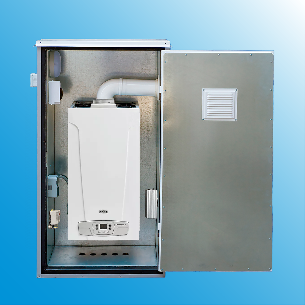 BAXI ECO FOUR 1.14F (14 кВт) котел газовый одноконтурный с корпусом для наружного размещения
