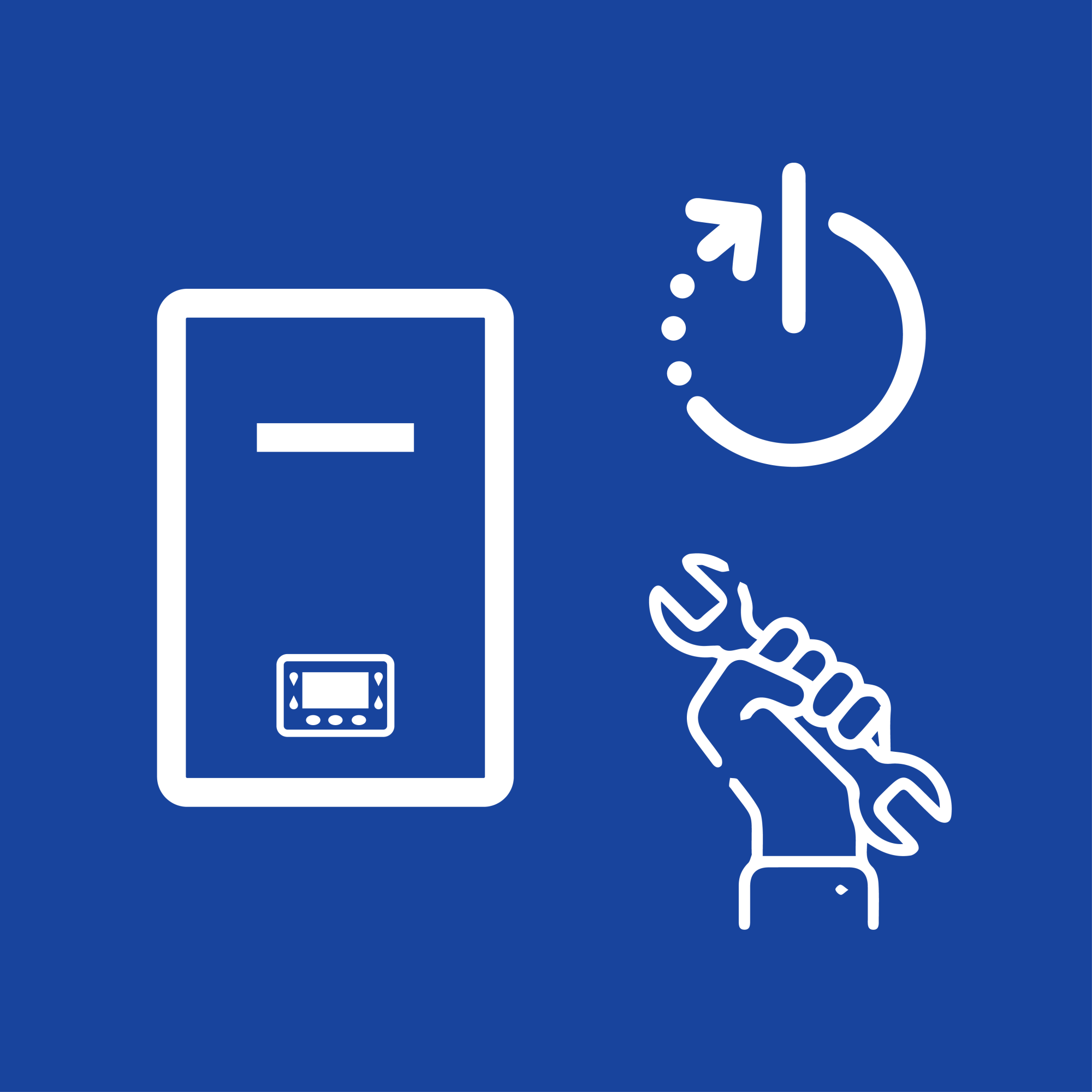 Установка двухконтурного котла с пусконаладкой (комплекс работ)