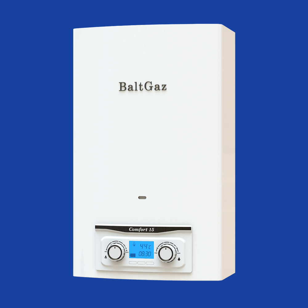 BaltGaz Comfort 15 колонка газовая (водонагреватель проточный)
