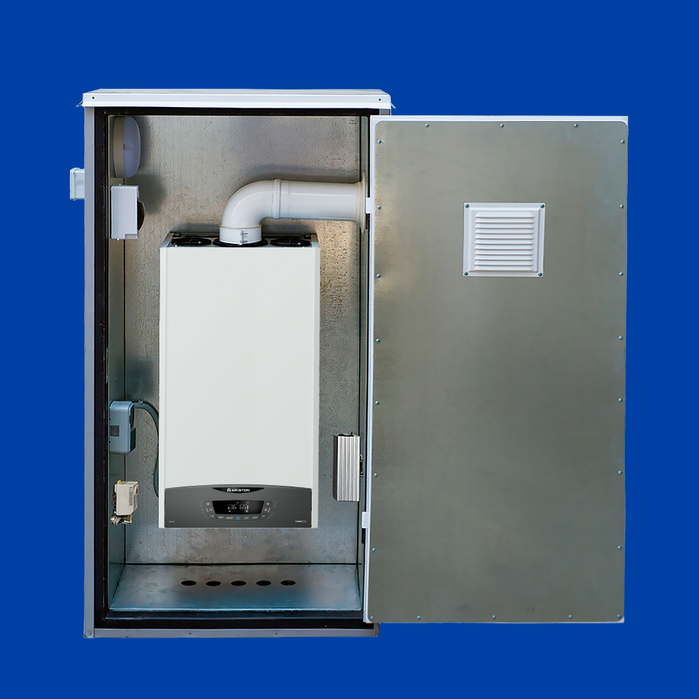 ARISTON CLAS XC SYSTEM 24 FF (24 кВт) котел газовый одноконтурный с корпусом для наружного размещения