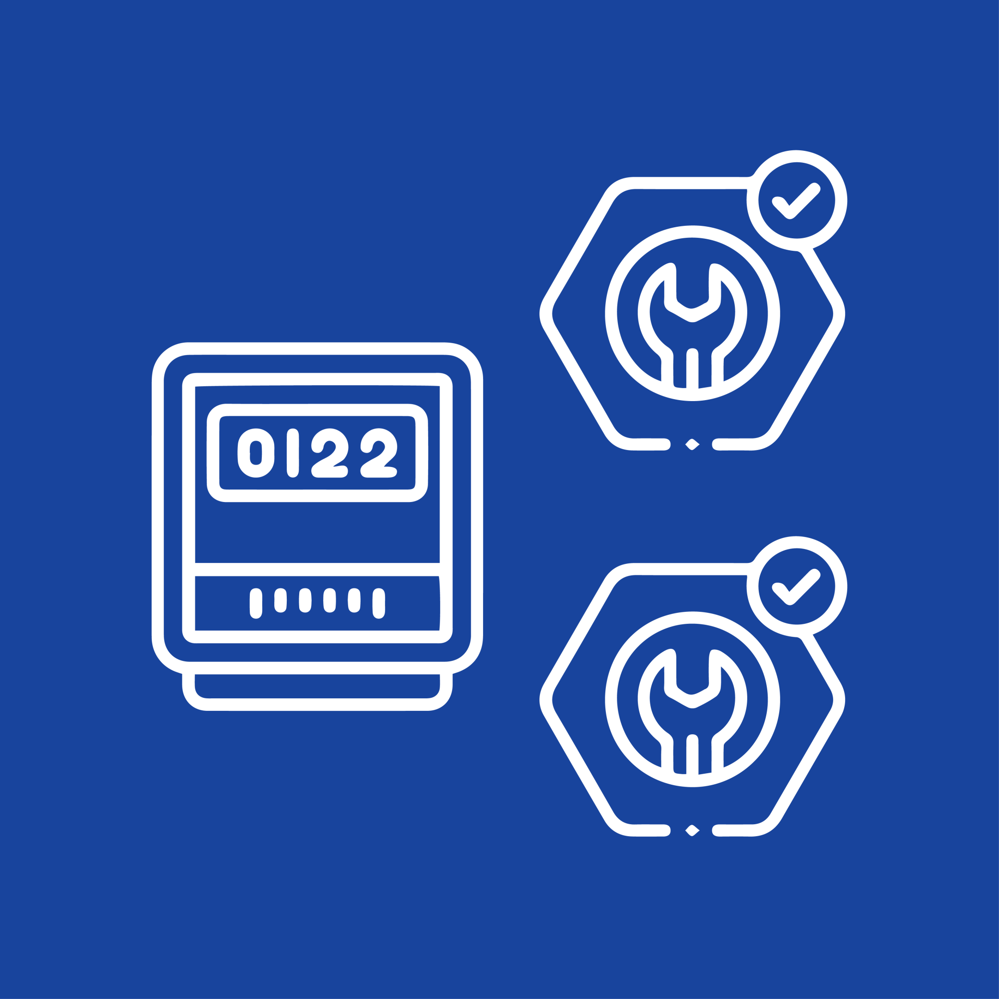 Установка счетчика