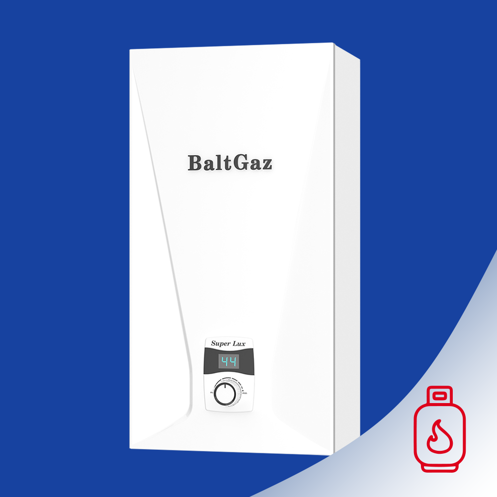 BaltGaz Super Lux 17 Т с термостатом (17 кВт) на сж. газ котел газовый одноконтурный настенный BaltGaz Super Lux 17 Т с термостатом (17 кВт) на сж. газ котел газовый одноконтурный настенный