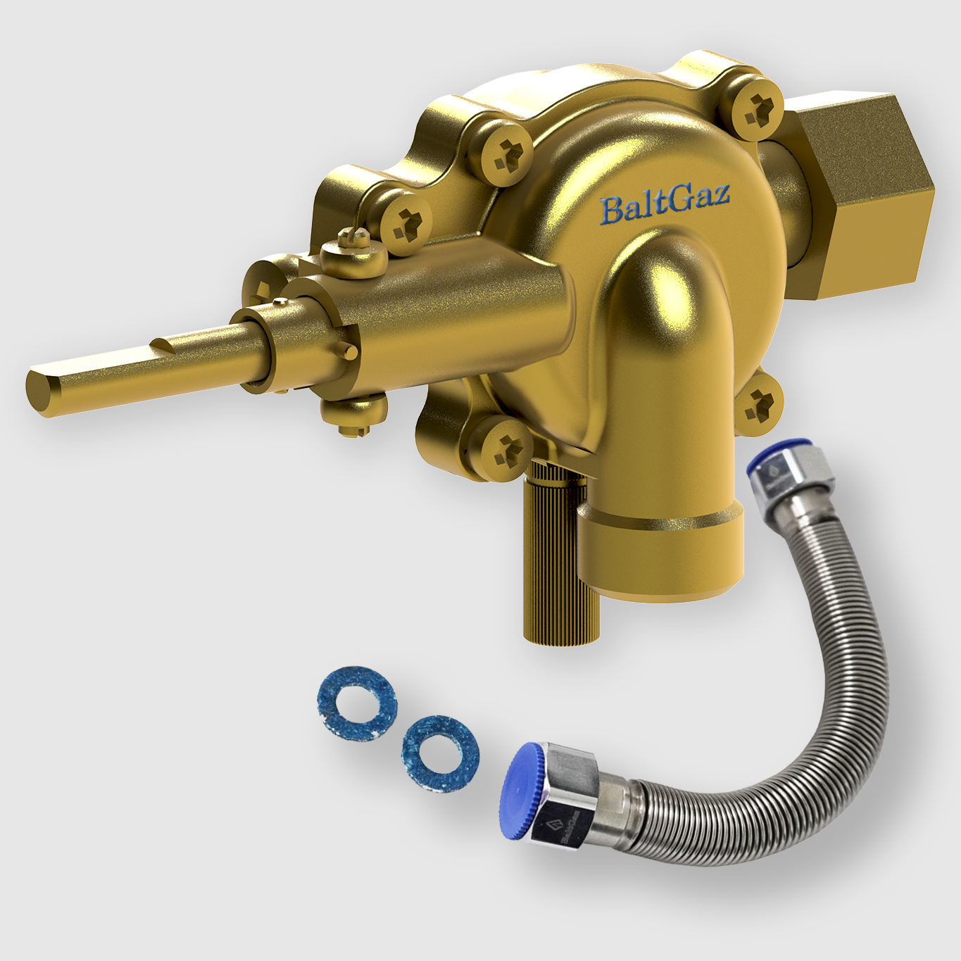 Узел водяной латунный универсальный (10-11л). NEVA, BaltGaz, Mizudo, Superflame, Vilterm, арт. 4311-60.000