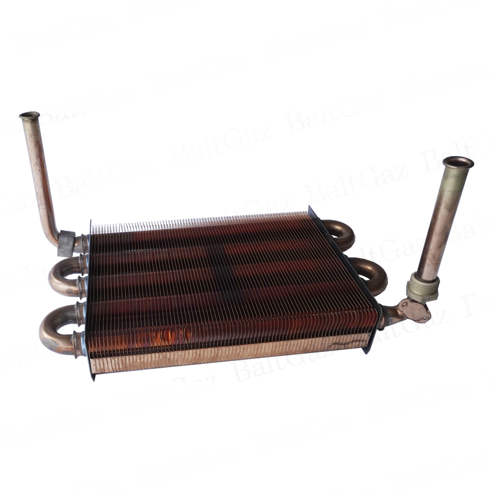 Теплообменник 8718Т-13.000 для котлов SuperLux 11T/14T/17Т (до 2019 г.) Теплообменник 8718Т-13.000 для котлов SuperLux 11T/14T/17Т (до 2019 г.)