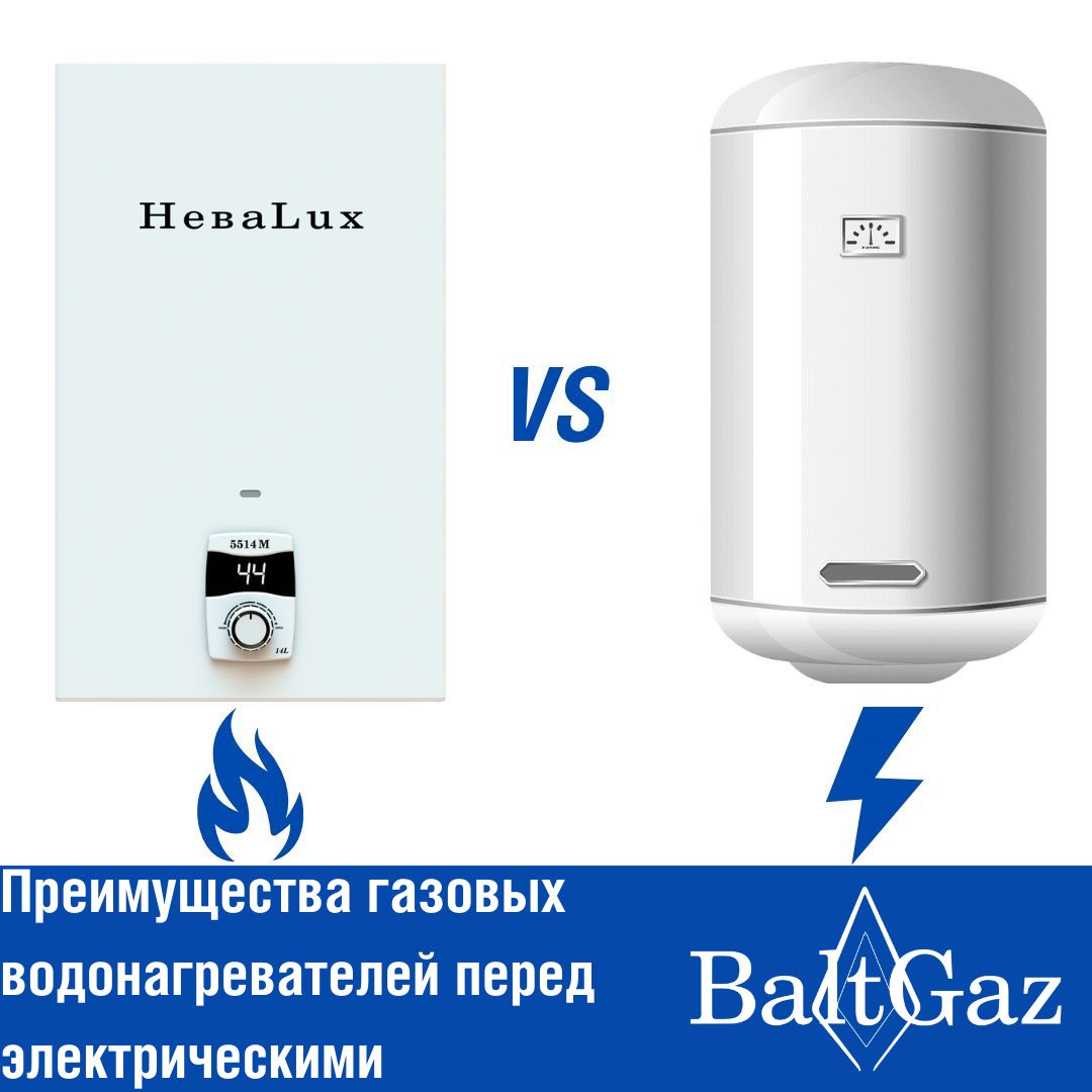 Преимущества газового водонагревателя перед электрическим | Глазами эксперта