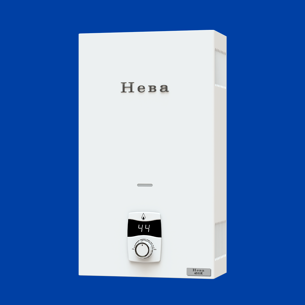 НЕВА 4511E колонка газовая (водонагреватель проточный) 