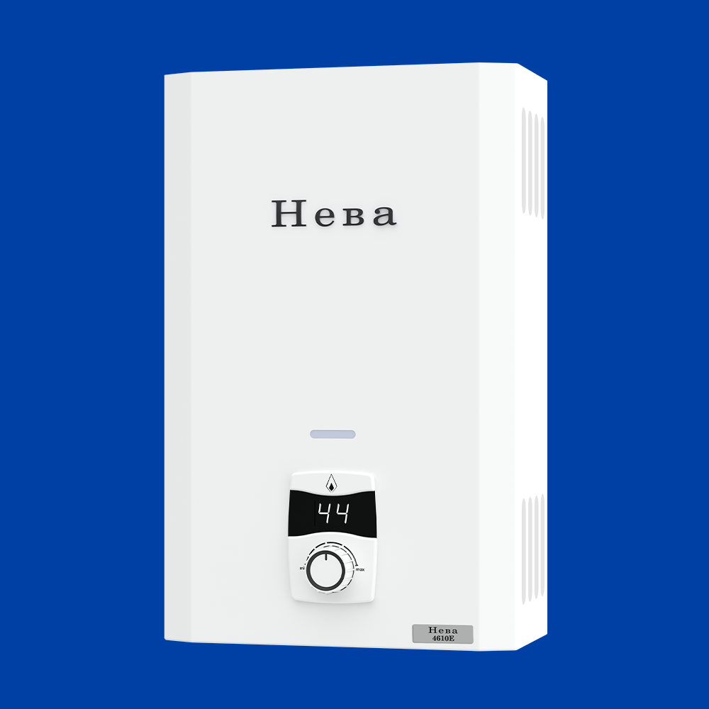 НЕВА 4610Е колонка газовая (водонагреватель проточный) 