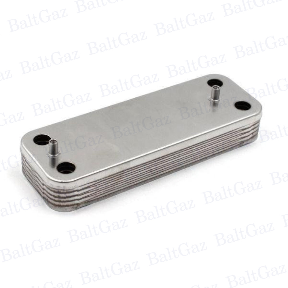 Теплообменник вторичный BAXI 10 пластин 5686660 (5653650)