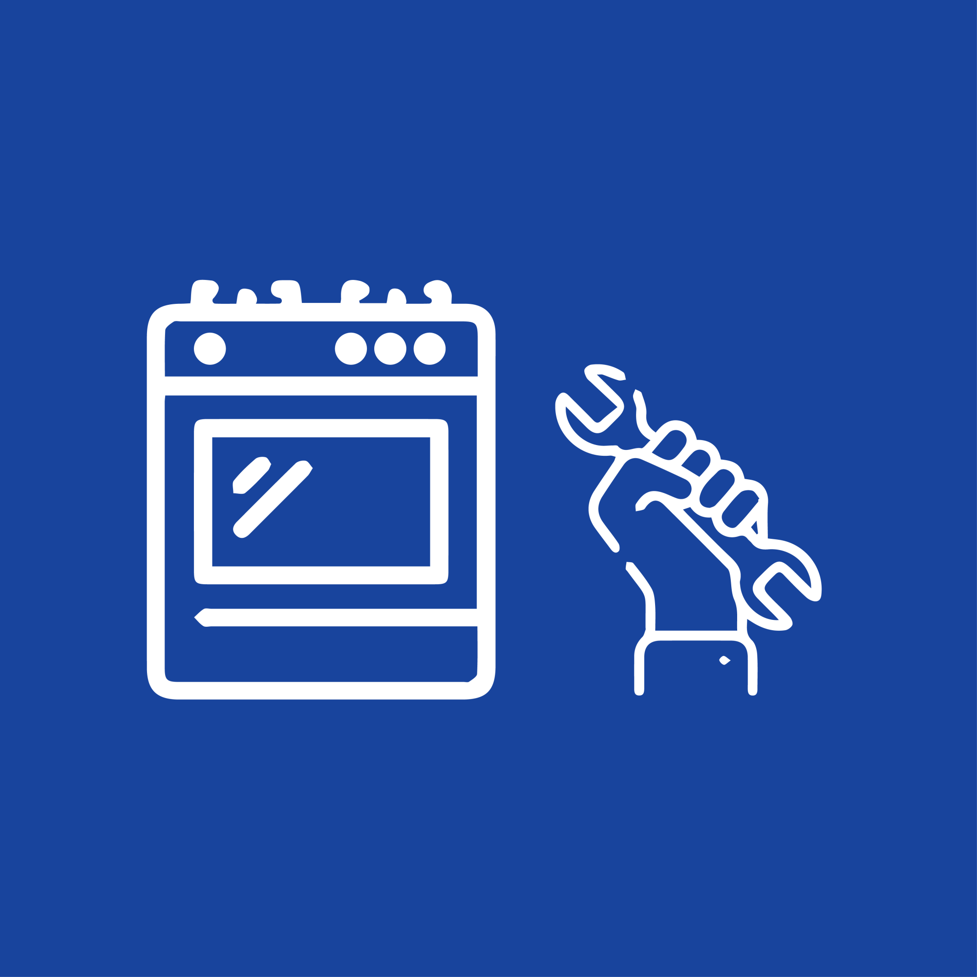 Установка газовой плиты