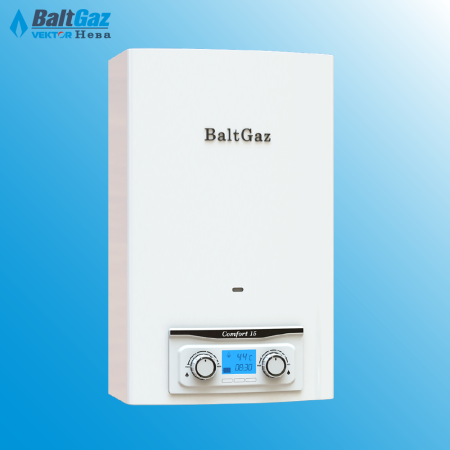 BaltGaz Comfort 15 колонка газовая (водонагреватель проточный)