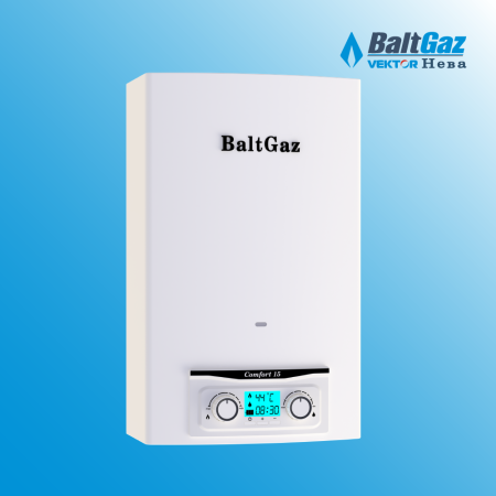 BaltGaz Comfort 15 колонка газовая (водонагреватель проточный)